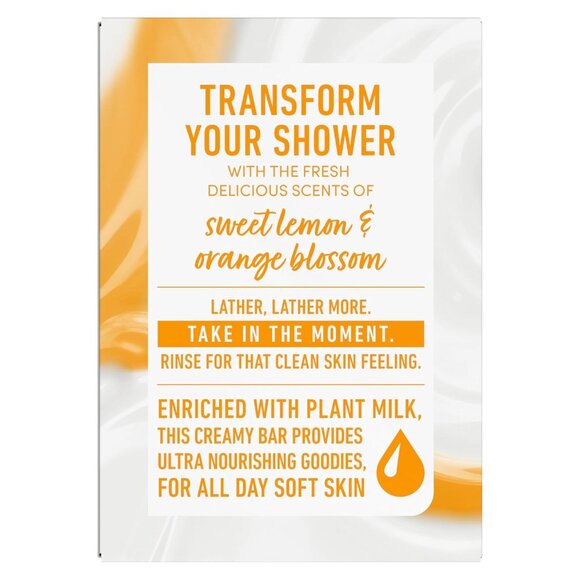 New Dove Beauty Plant Based Turmeric Milk & Lemon Drop Cleansing Bar - Picture 3 of 4